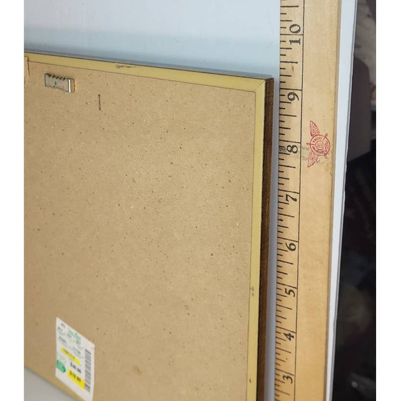 Beautiful Antiqued Gold Frames w/White Rose Portraits - Picture 5 of 8